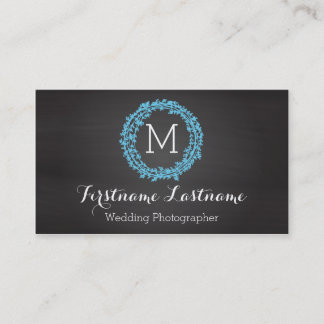 Tarjetas de visita elegantes del monograma