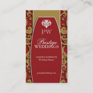 Tarjetas de visita elegantes del planificador de