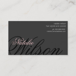 Tarjetas de visita elegantes/modernas