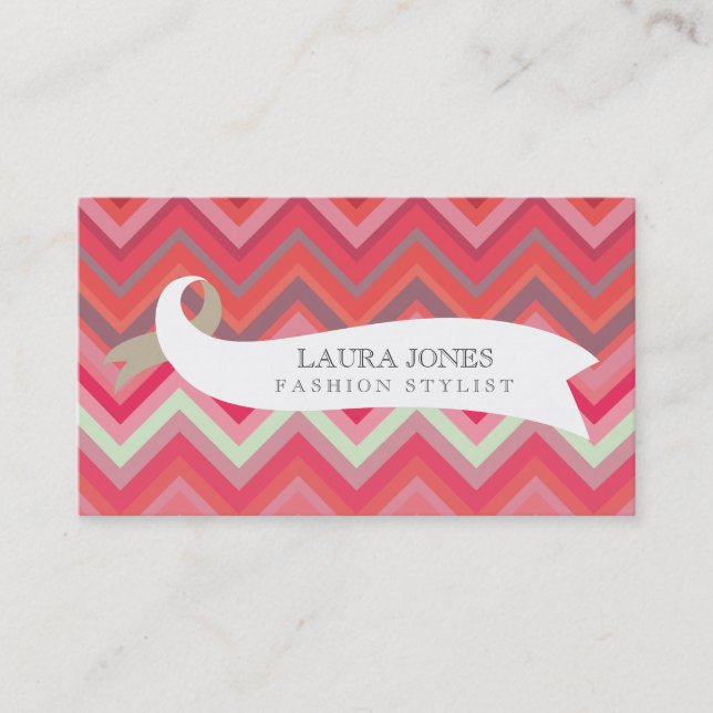 Tarjetas de visita elegantes profesionales de moda (Anverso)