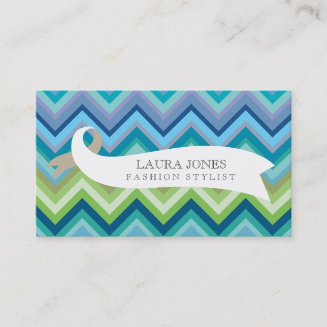 Tarjetas de visita elegantes profesionales de moda (Anverso)