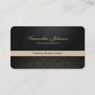 Tarjetas de visita elegantes profesionales del