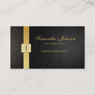 Tarjetas de visita elegantes profesionales del