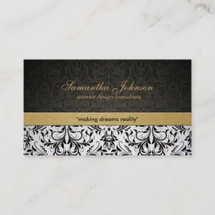 Tarjetas de visita elegantes profesionales del