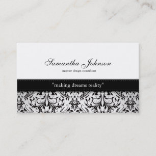 Tarjetas de visita elegantes profesionales del