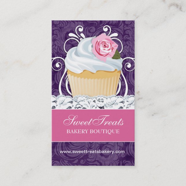 Tarjetas de visita elegantes y elegantes de la (Anverso)