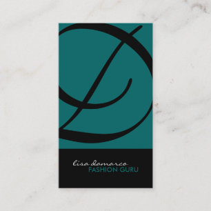 Tarjetas de visita elegantes y intrépidas