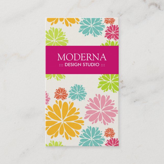 Tarjetas de visita elegantes y modernas (Anverso)