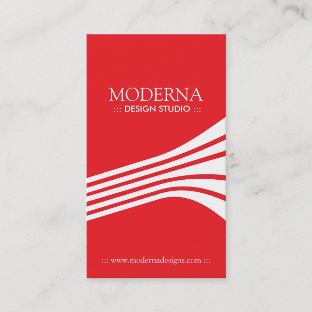 Tarjetas de visita elegantes y modernas (Anverso)