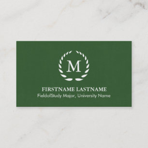 Tarjetas de visita elegantes y modernas del