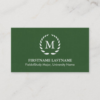 Tarjetas de visita elegantes y modernas del