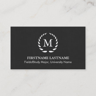 Tarjetas de visita elegantes y modernas del