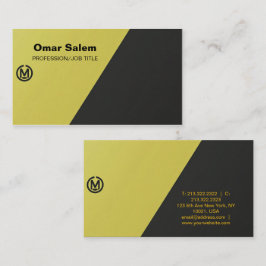 Tarjetas de visita elegantes y profesionales a la