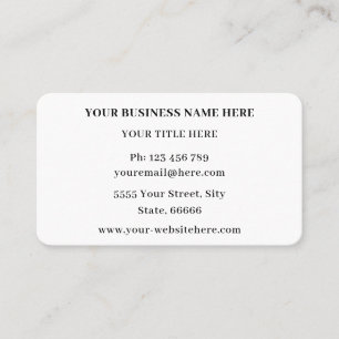 Tarjetas de visita empresarial modernas personaliz