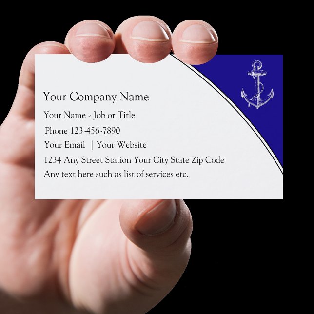 Tarjetas de visita en barco (Subido por el creador)