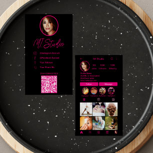 Tarjetas de visita en Instagram, Influencer, Estet