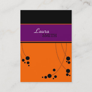 Tarjetas de visita enrrolladas de los puntos