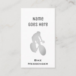 Tarjetas de visita "esenciales" del mensajero de