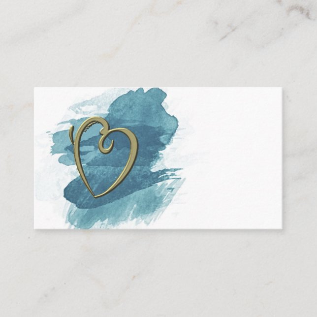 Tarjetas de visita espirituales del autor del (Anverso)