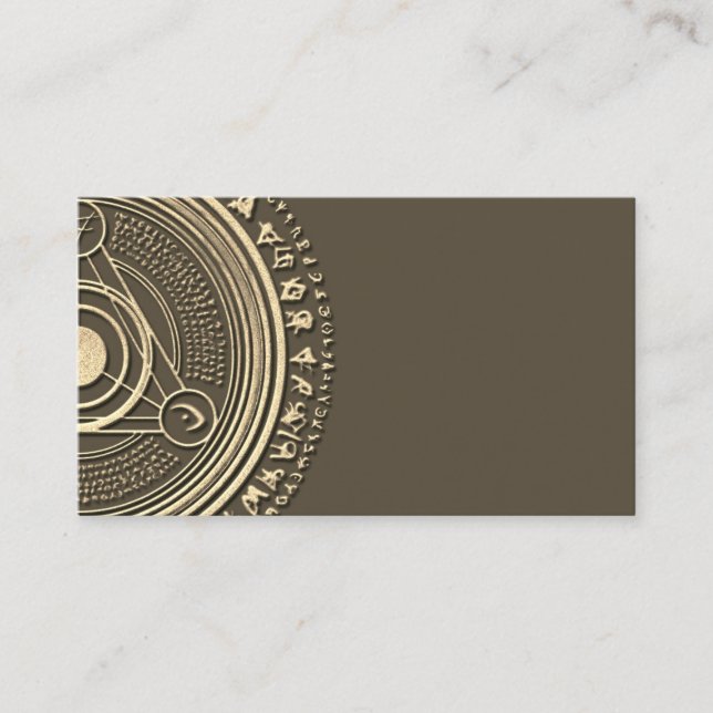Tarjetas de visita espirituales del libra de las (Anverso)