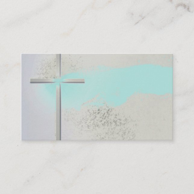 Tarjetas de visita espirituales religiosas del (Anverso)