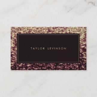 Tarjetas de visita estilistas Glimmer Hair Salon