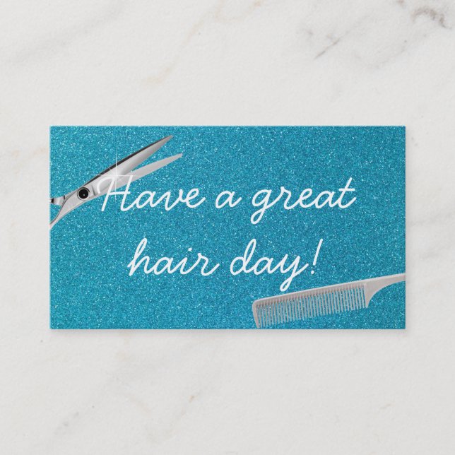 Tarjetas de visita estilistas para Purpurinas Verd (Anverso)