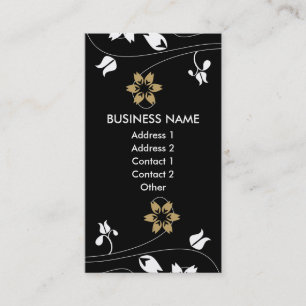 Tarjetas de visita estilizadas