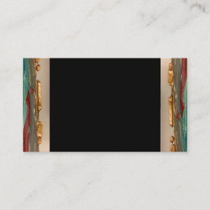 Tarjetas de visita estilo nativo azteca tribal
