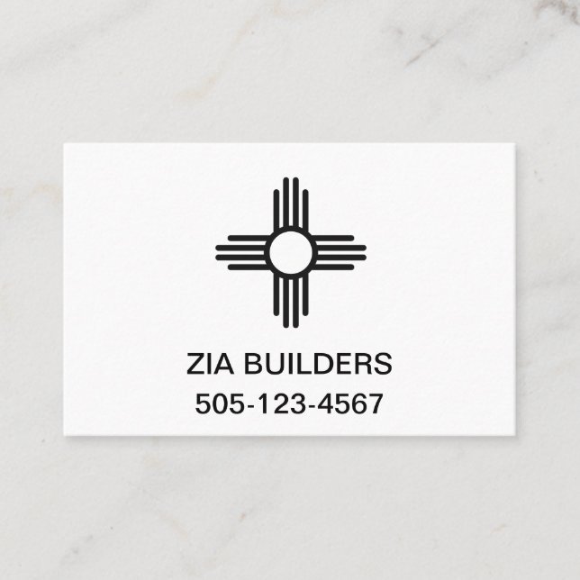 Tarjetas de visita Fácil Personalización Plantilla (Anverso)