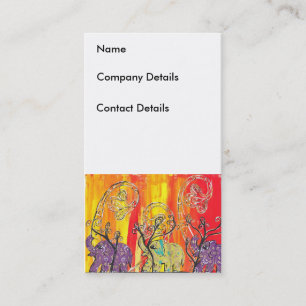 Tarjetas de visita felices del desfile del