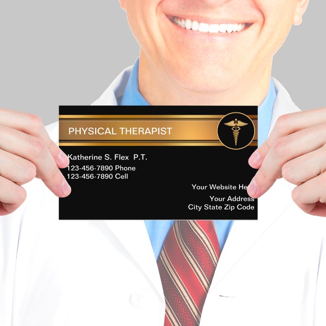 Tarjetas de visita física terapéutica (Subido por el creador)
