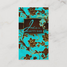 Tarjetas de visita Floral Beauty Business Cards Go