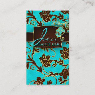 Tarjetas de visita Floral Beauty Business Cards Go
