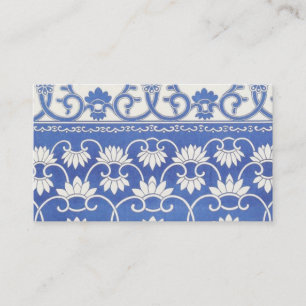 Tarjetas de visita Floral Motif