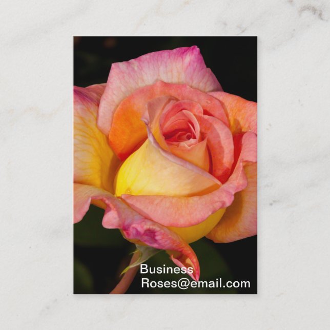 Tarjetas de visita florista (Anverso)