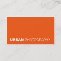 tarjetas de visita > fotografía urbana [naranja]