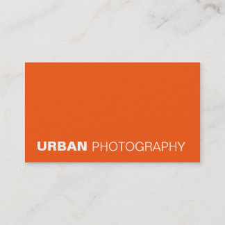 tarjetas de visita > fotografía urbana [naranja]