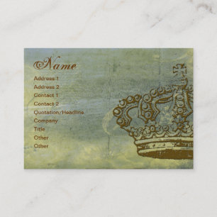 Tarjetas de visita francesas del pergamino de la