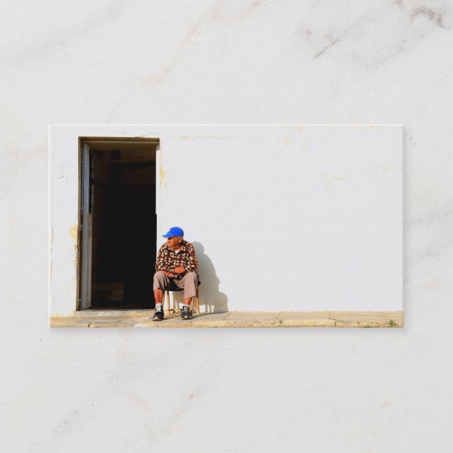 Tarjetas de visita frescas (Anverso)