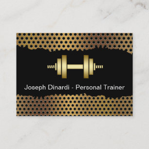 Tarjetas de visita frescas del instructor de la