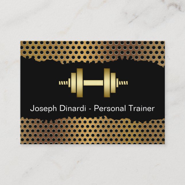 Tarjetas de visita frescas del instructor de la (Anverso)