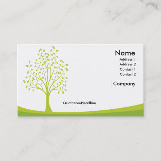 Tarjetas de visita frescas retras