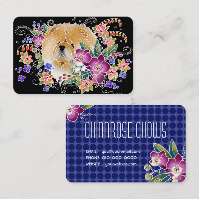 Tarjetas de visita GARDEN DANCE - PERSONALIZAR (Anverso / Reverso)