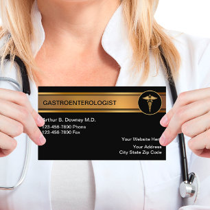 Tarjetas de visita gastroenteróloga