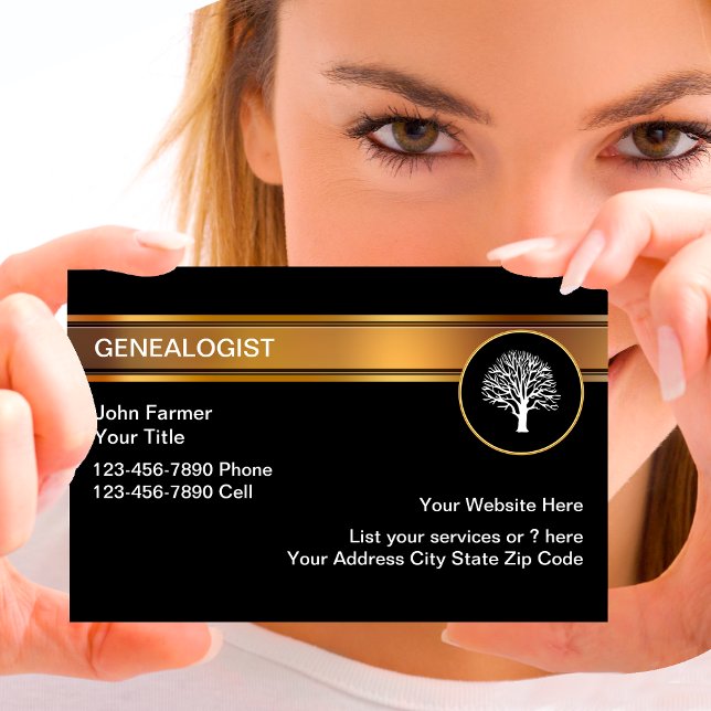 Tarjetas de visita genealógicas clásicas (Subido por el creador)