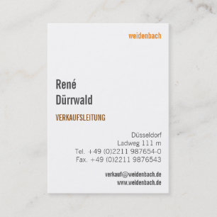 Tarjetas de visita geniales