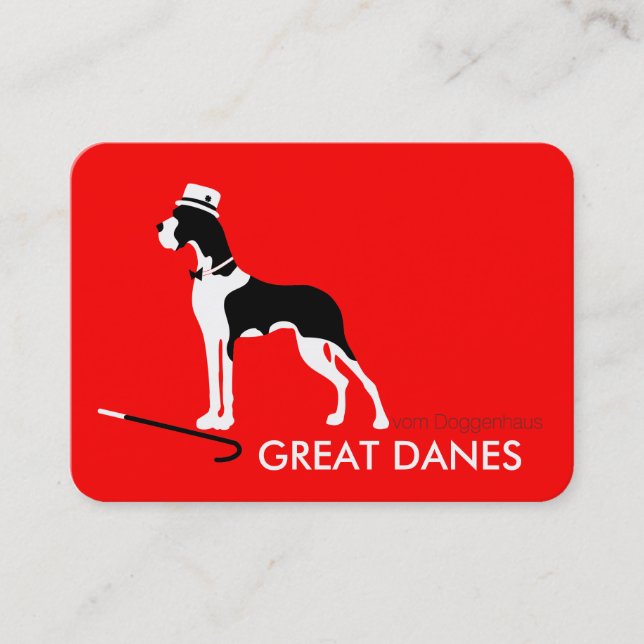 Tarjetas de visita Gentle Giants (Anverso)