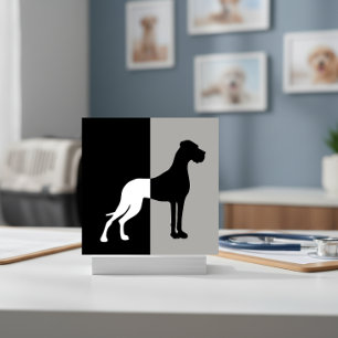Tarjetas de visita Golden Great Dane Fancy