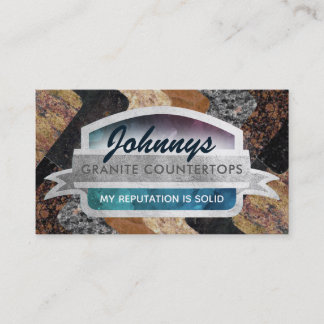 Tarjetas de visita Granite Countertops